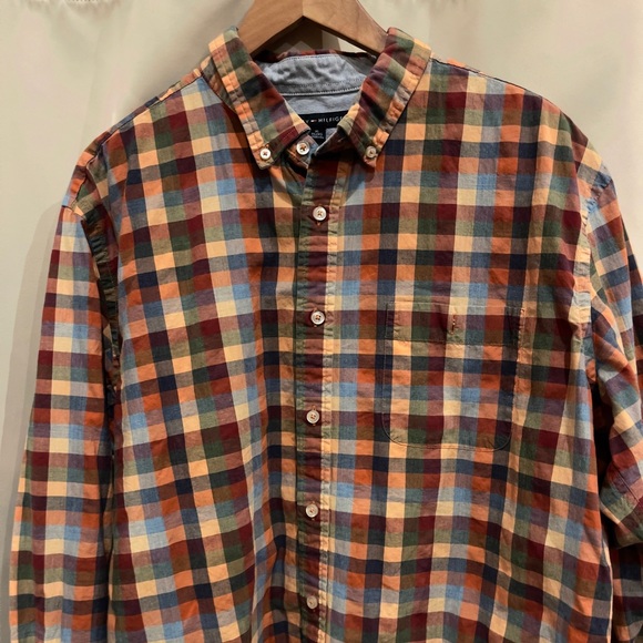 Tommy Hilfiger Other - Tommy Hilfiger men’s LS checkered shirt. XL TG/XG. Classic Fit